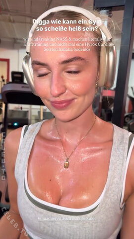 Lina Düren – Awesome sweaty from the story of Paula 🍒