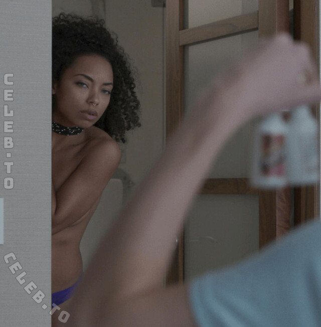 Logan Browning nude photo 5