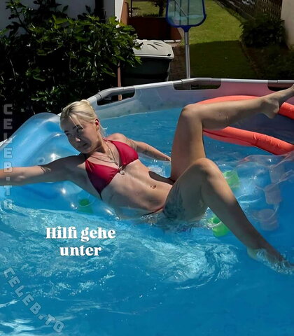 Lucy Fischer – From Instagram story in bikini