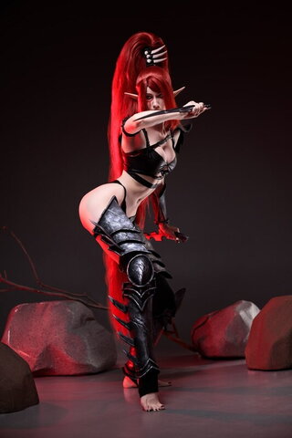 Majorkill's Warhammer 40k Cosplay calendar nude photo 5