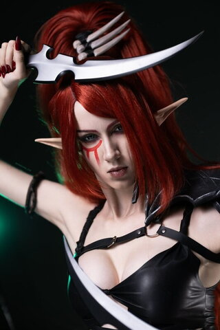 Majorkill's Warhammer 40k Cosplay calendar nude photo 2