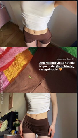 Marieejoan – insta Story…. most comfortable ass pants