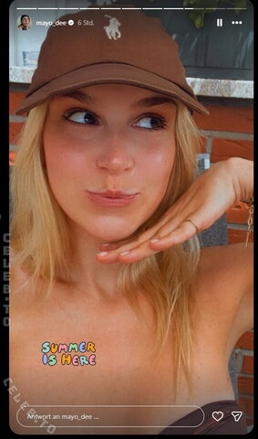 Mayo Dee – Picture from her Insta subscription