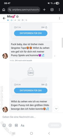 Miavienna – Mia had offered many more videos in the OF chat