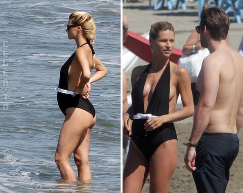 Michelle Hunziker nude photo 19