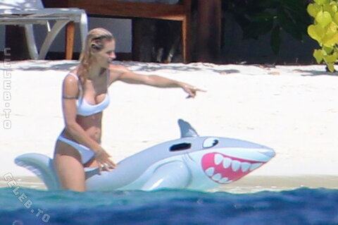 Michelle Hunziker nude photo 3