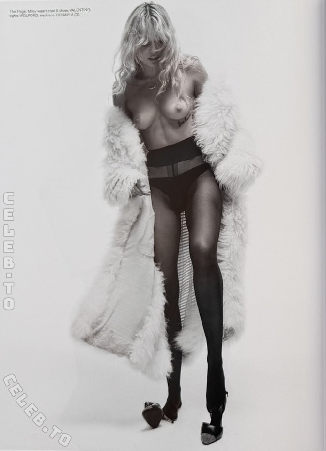 Miley Cyrus nude photo 1