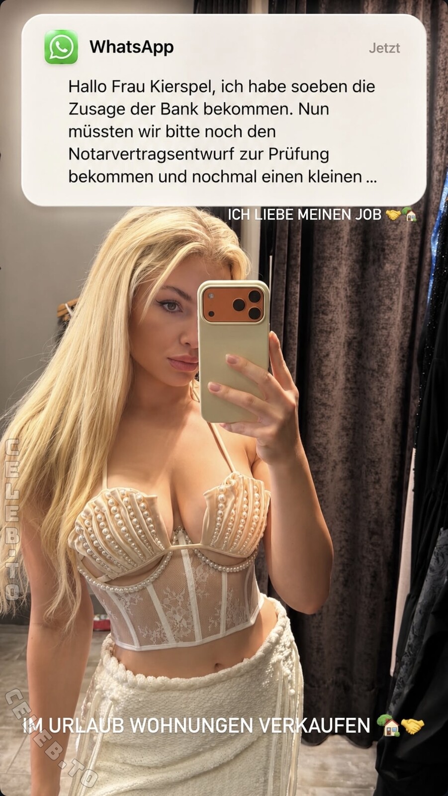Nadine Kierspel nude photo 1