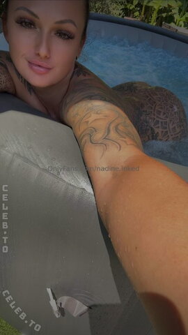 Nadine.inked – If you were to send me a message now – what would be inside? 😈💬 and a few older ones