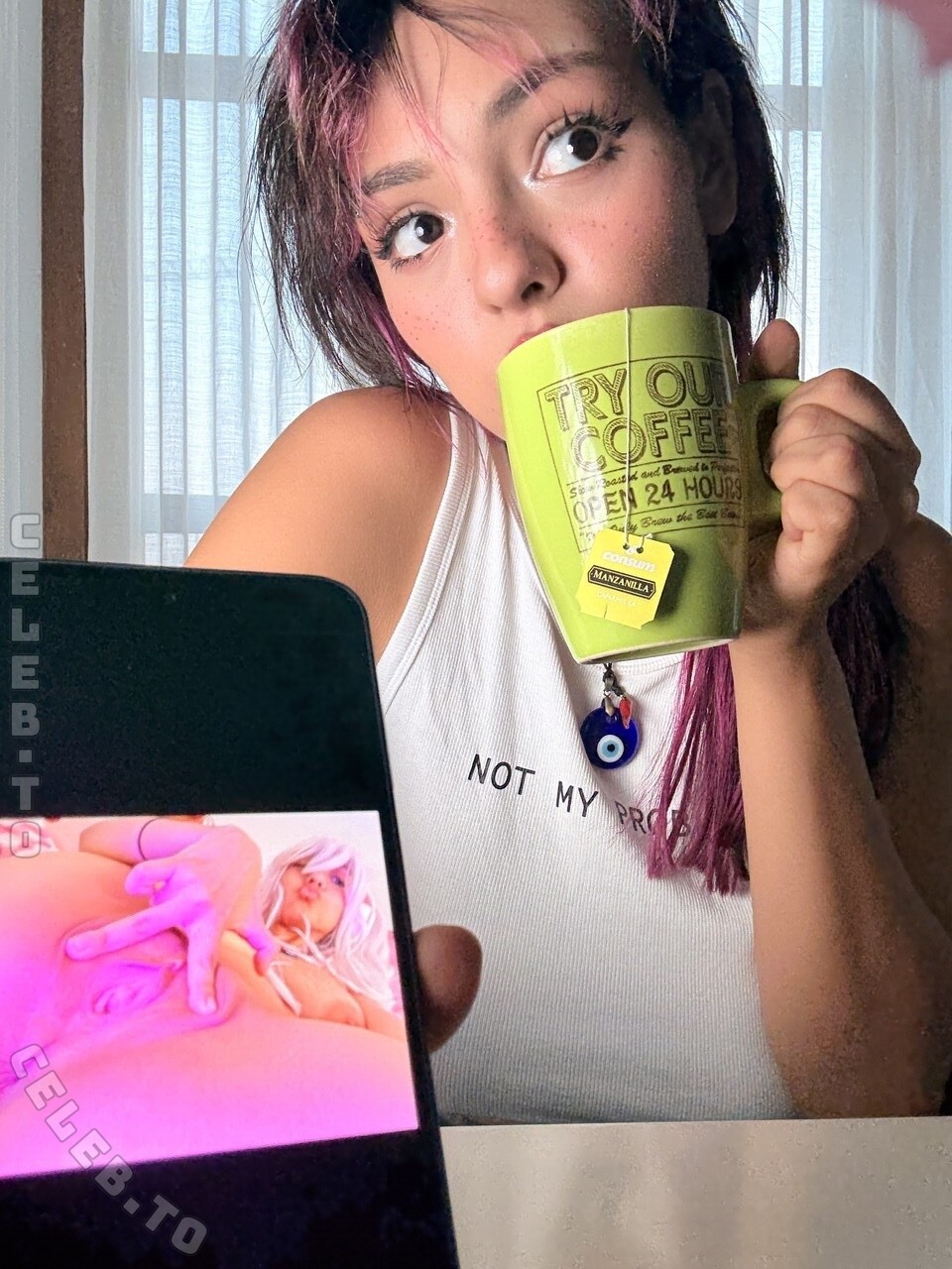 Nerdy Beila nude photo 3