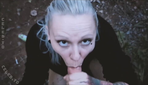 norathestrange – OUTDOOR BLOWJOB