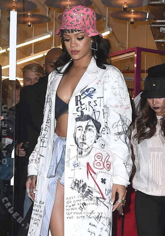 Rihanna Style – Melissa Forde Hat Collection Launch, March 2015