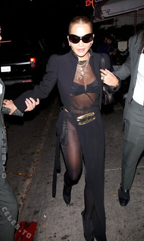 Rita Ora #seethrough stepped out of Chateau Marmont 20.09.2026