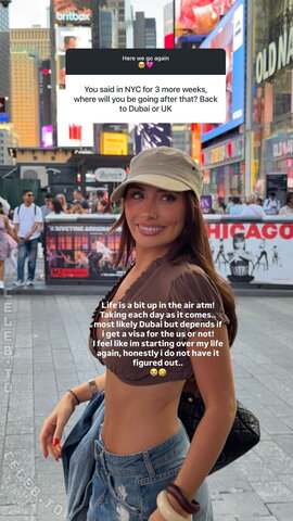 Saffron Barker – Insta stories