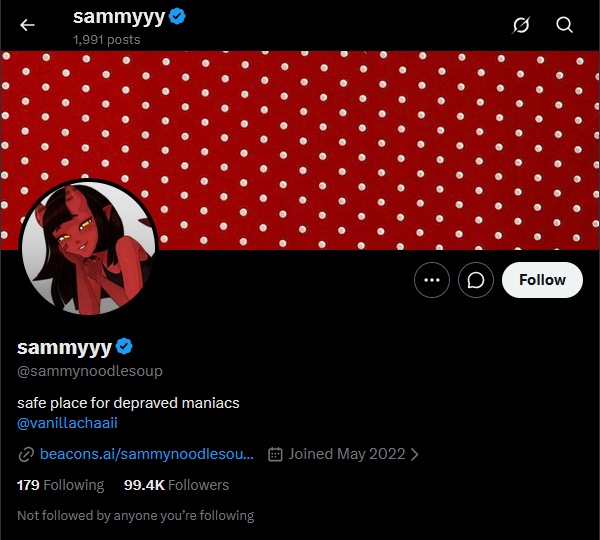 Sammynoodlesoup Social Media nude photo 2