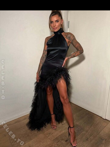 Sophia Thomalla – Internet find - Sexy Black Dress