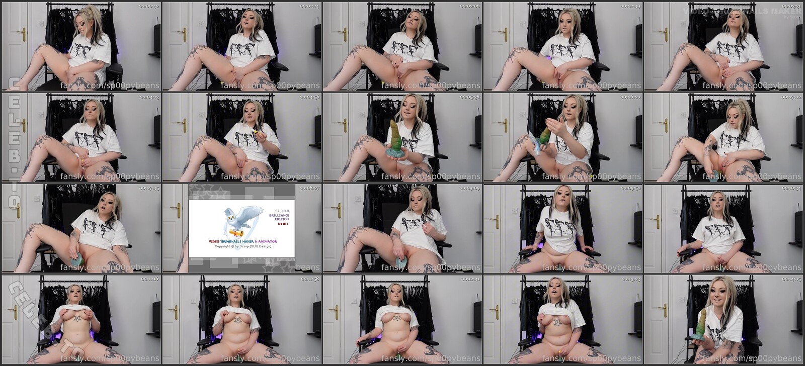 Sp00pybeans nude photo 1