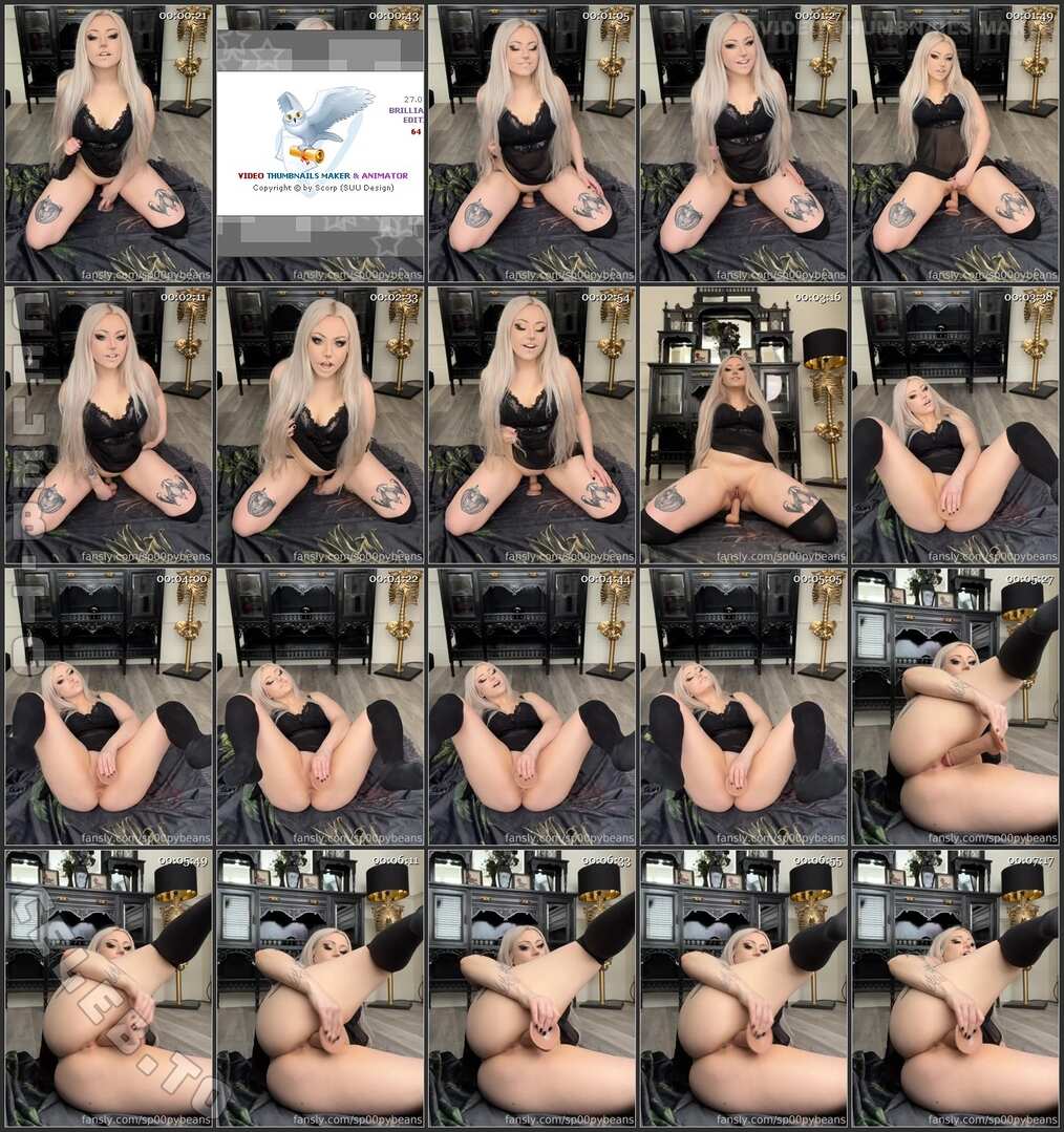 Sp00pybeans nude photo 1