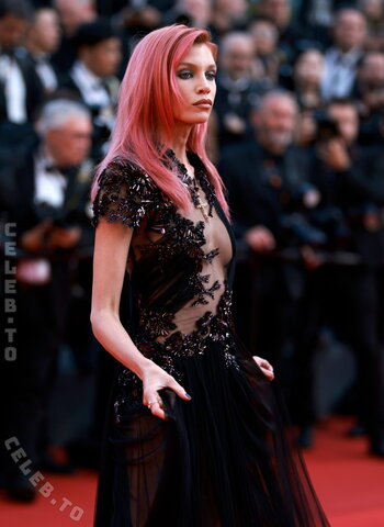 Stella Maxwell - hijacked the spotlight at the 79th Cannes Film Festival Closing Ceremony 2026 #seethrough