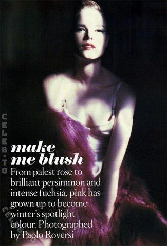 Suvi Koponen - Vogue UK November 2007