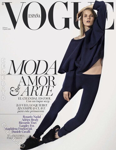 Suvi Koponen - Vogue Spain February 2016 #topless #seethrough