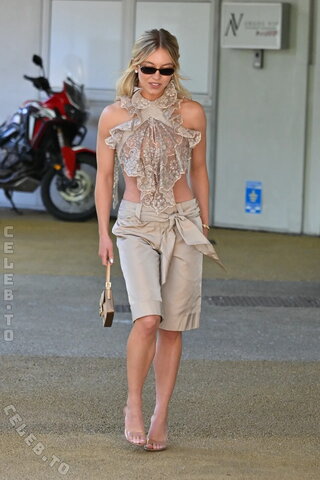 Sydney Sweeney arrived at Venice airport on September 2, 2026