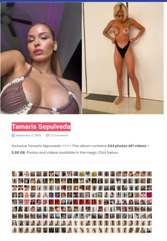 Tamaris Sepulveda nude photo 1