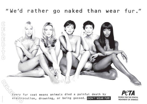 Tatjana Patitz & colleagues Emma Sjöberg, Heather Stewart-Whyte, Fabienne Terwinghe, Naomi Campbell, Helena Christens…