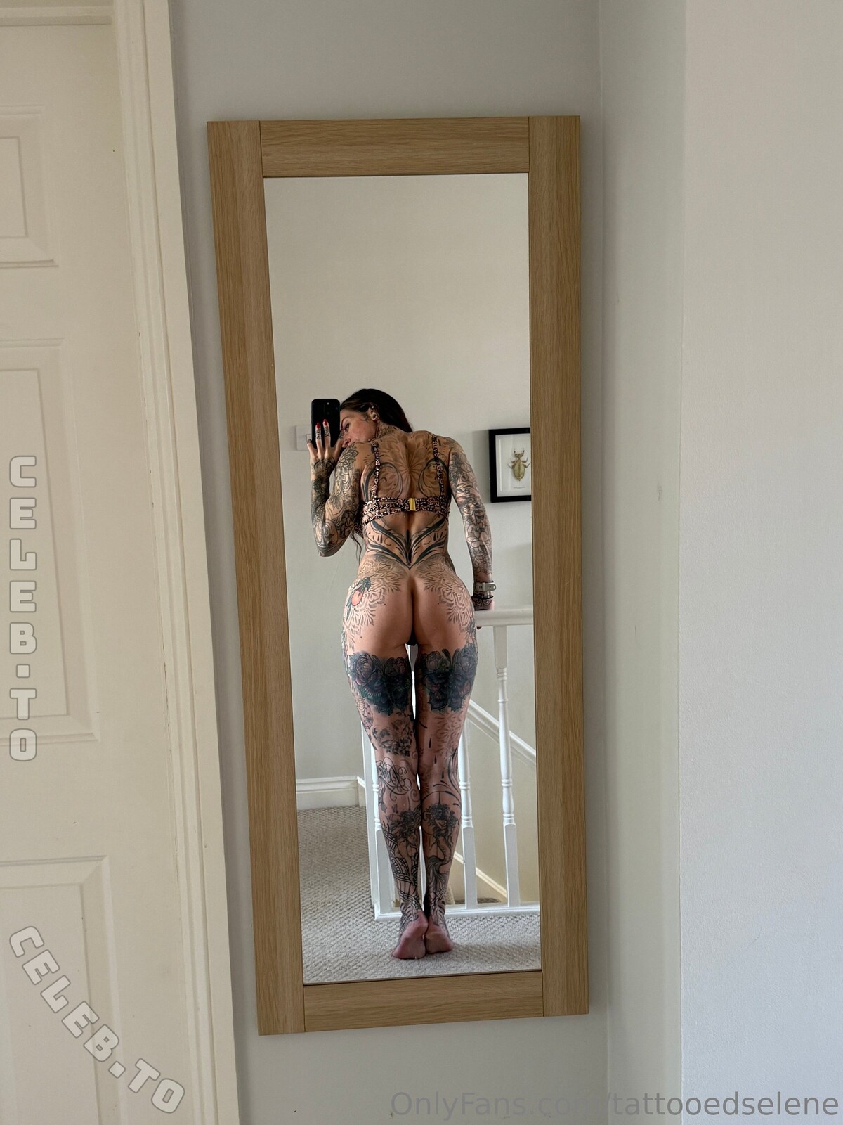 Tattooedselene nude photo 23