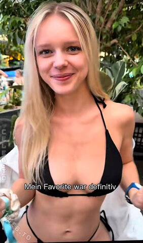 Thesi.Sophie – From her new TikTok at the thermal bath 😍