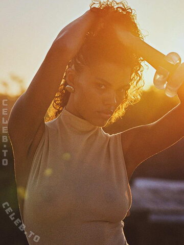 Tina Kunakey nude photo 4