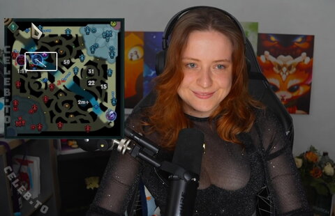 Twostonelol – Addendum to #13 from her stream highlight - So awesome how the boobs fill the top with the mesh fabric 🍒