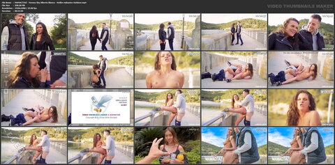 Verona Sky - Hot risky outdoor fuck