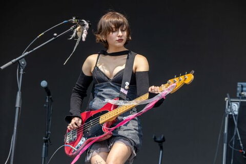 Women who play bass nude photo 4