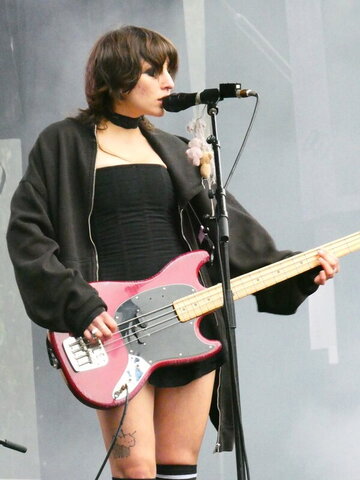 Women who play bass nude photo 3