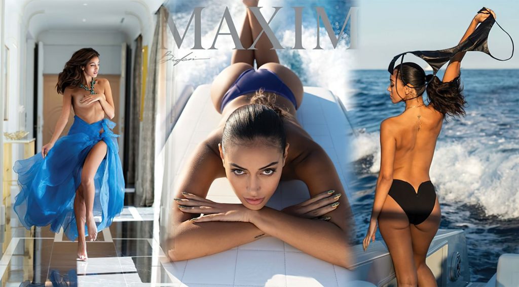Cindy Kimberly see-through pictures from Maxim USA (December 2021). 
