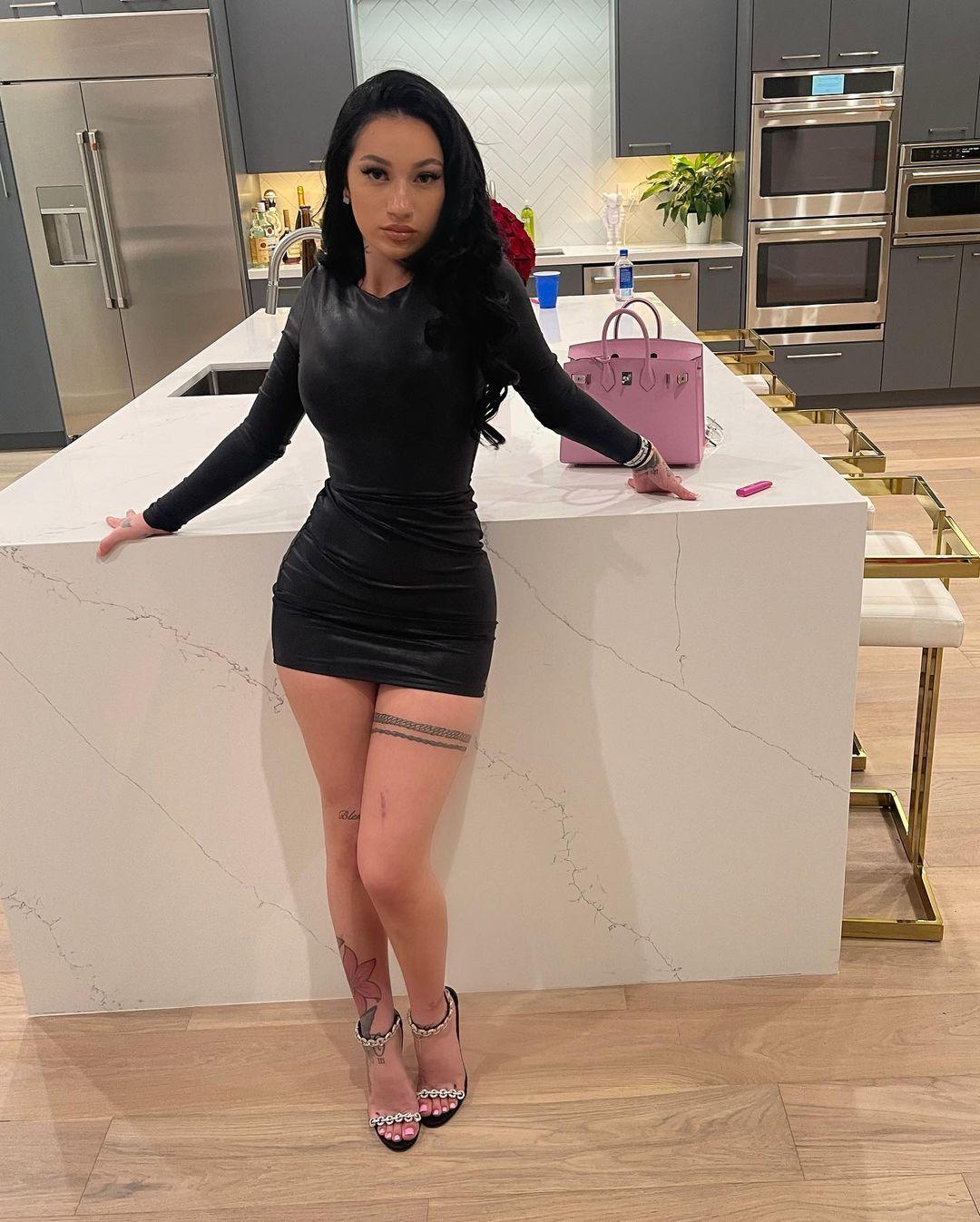 Bhad Bhabie Sexy Tight Dress Onlyfans Set Leaked – Influencers Gonewild