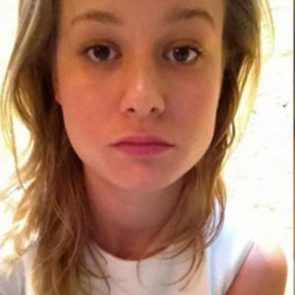 Brie Larson selfie