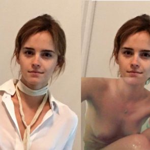 Emma Watson naked leaked selfie