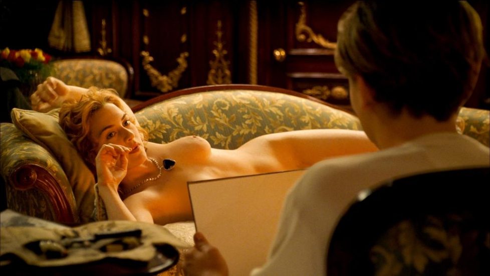 Kate Winslet naked in Titanic - Open Matte 1