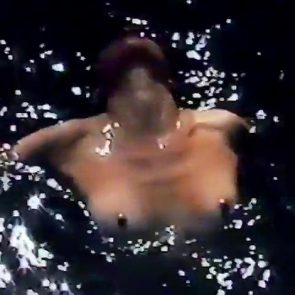 erected nipples in water