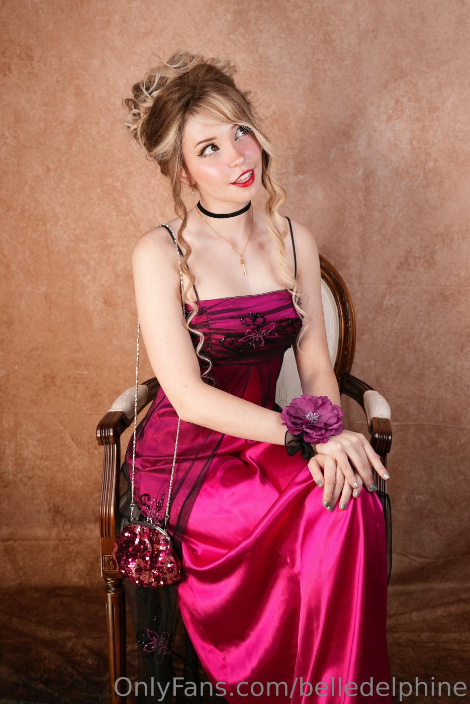 Belle Delphine Nude Prom Night Red Dress Onlyfans Set Leaked – Influencers Gonewild