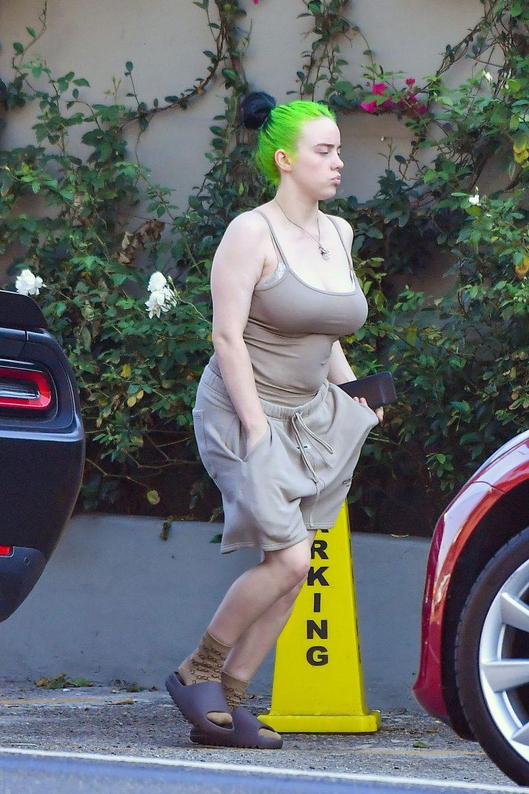 Billie Eilish Running Boob Bounce Slo-Mo Video Leaked – Influencers Gonewild