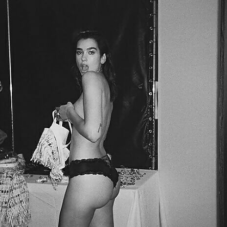 dua lipa topless