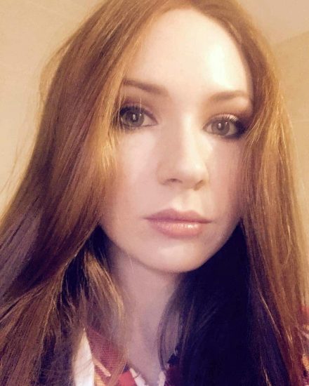 Karen Gillan leaked selfie