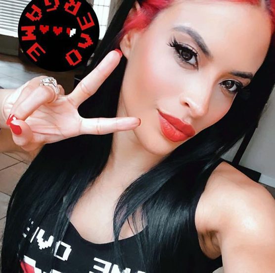 Zelina Vega cute red hair