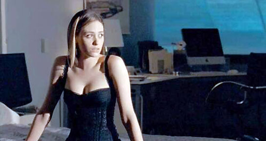 Emmy Rossum cleavage