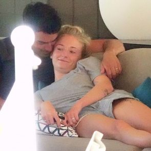 Sophie Turner with boyfriend