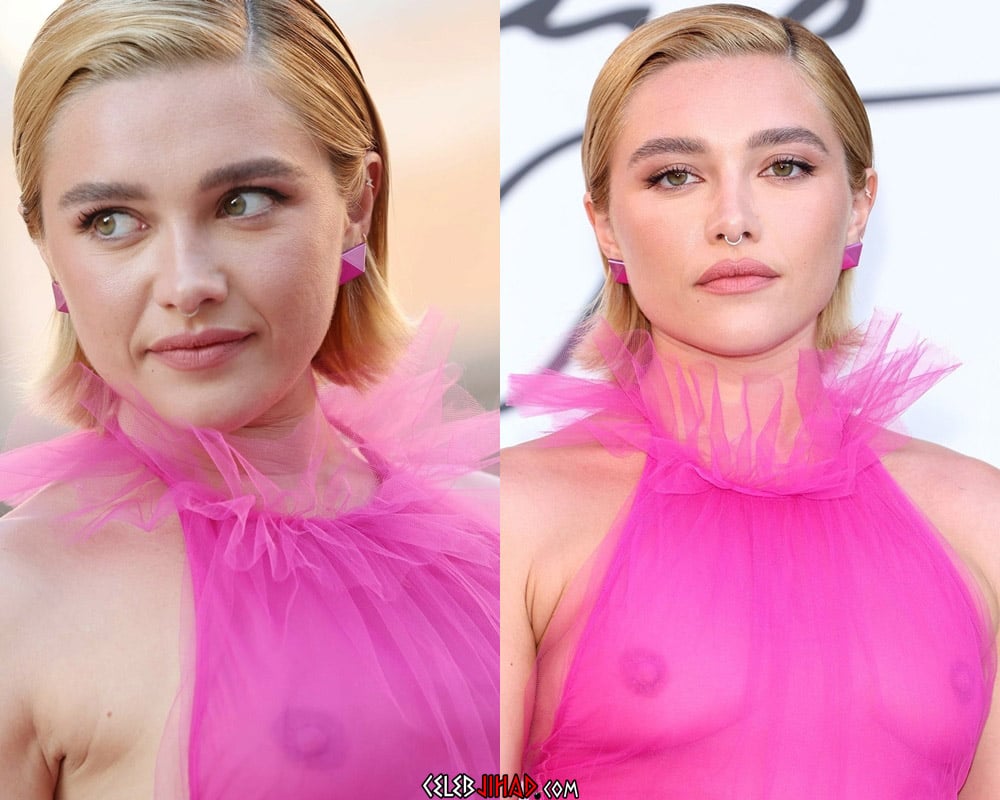 Florence Pugh nude tits