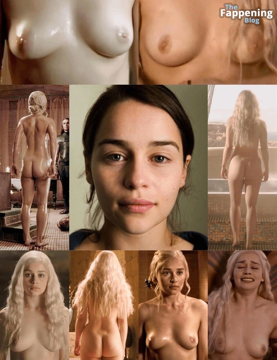 Emilia Clarke Nude (1 Collage Photo) – TheFappening